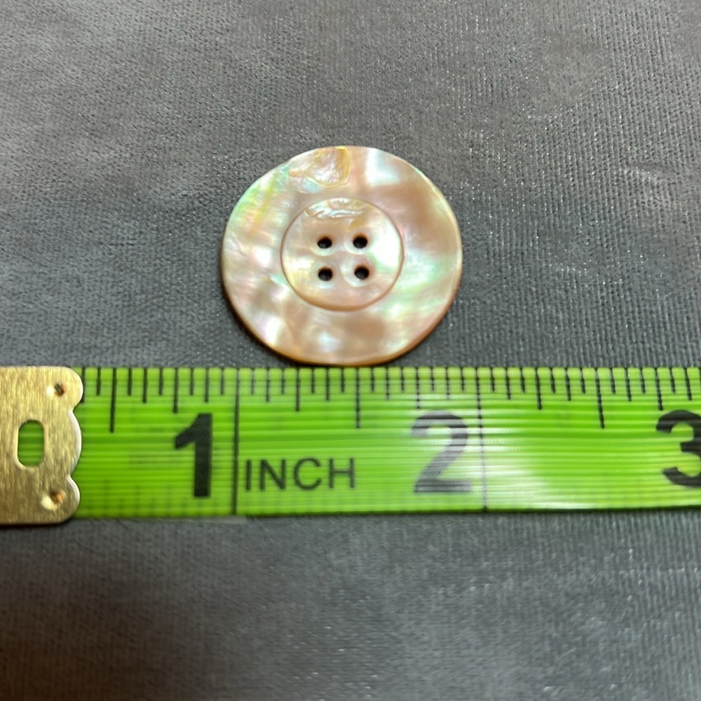 Vintage mother of pearl iridescent buttons Antique - Picture 10 of 14